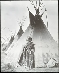 Blackfoot-Indianer, Umgebung von Calgary