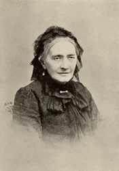 Clara Schumann (geborene Clara Wieck - 1819-1896) deutsche Pianistin im Alter