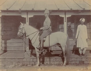 Oberst A. M. Paterson, Kommandant des 1. Bedfordshire Regiments