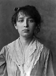 Französische Bildhauerin Camille Claudel (1864-1943) hier im Jahr 1884