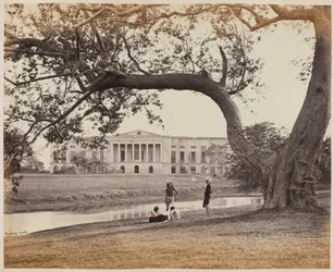 Regierungshaus, Barrackpore, von Süden