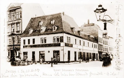 Haus von Robert Schumann in Zwickau, Deutschland