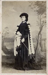 Maria Sophie von Bayern - 1861 - Porträt von Marie-Sophie (Marie Sophie) Amelie, Herzogin in Bayern und Königin beider Sizilien (1841 1925)