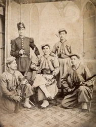 Päpstliche Zuaven - 1865