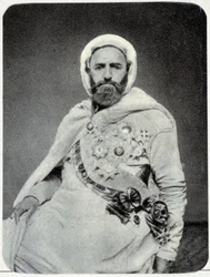 Porträt von Abd-el-Kader im Jahr 1875 - Fotografie