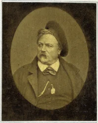 Porträt von Alfred Grévin (1827 - 1892) im Jahr 1887