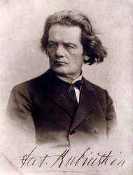 Porträt von Anton Rubinstein (s/w Foto)
