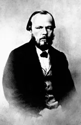 Porträt von Dostojewski, sp. 19. Jahrhundert