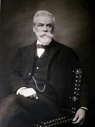 Porträt von Ernest Gaston Joseph Solvay
