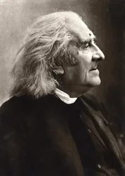 Porträt von Franz Liszt (1811-1886), ungarischer Komponist und Pianist
