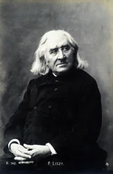 Porträt von Franz Liszt