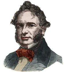 Porträt von Henry Wadsworth Longfellow (1807-1882), amerikanischer Dichter.