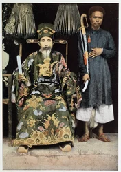 Porträt von Kinh Luoc (Vizekönig) von Tonkin