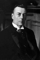 Porträt von Lord Joseph Chamberlain (1836-1914), britischer Politiker