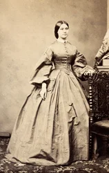 Porträt von Miss Eva Bainbridge