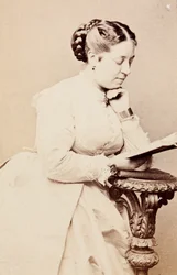 Porträt von Therese Tietjens, ca. 1860er Jahre