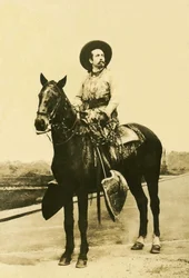 Porträt von William Frederic Cody (1846-1917), bekannt als Buffalo Bill, amerikanischer Soldat, Abenteurer und Schauspieler
