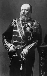 Porträt von Wilhelm III. (1817-1890), Prinz von Oranien-Nassau, Großherzog von Luxemburg und König der Niederlande von 1849 bis 1890.