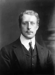 Porträt des Königs der Belgier Albert I. (1875-1934).