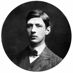 Junger Charles De Gaulle (1890-1970) als Student im Jahr 1909