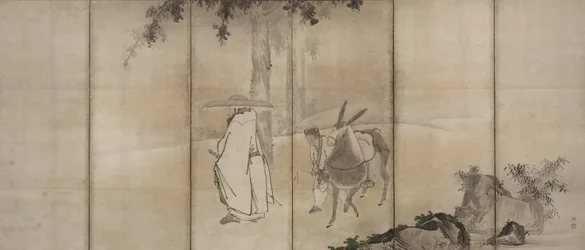 Su Shi So Shoku und Pan Lang Han Ro, frühe 1600er
