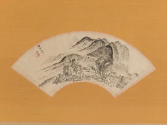 Verweilender Regen über dem halben Dorf, ca. 1815-20