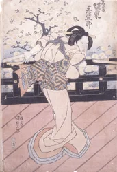 Bandō Mitsugorō als Iwafuji