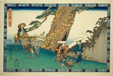 Akt 8 (Hachidanme), aus der Serie "Die Rache der treuen Vasallen (Chushingura)"