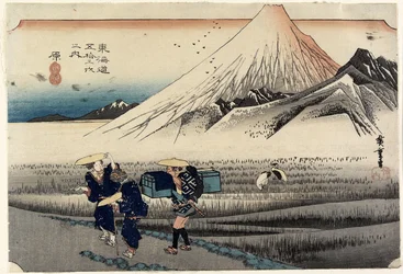 Fuji am Morgen, Hara, ca. 1833