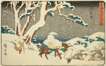 Ishiyakushi, aus der Serie "Dreiundfünfzig Stationen des Tokaido"