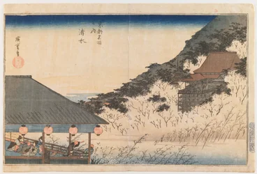 Kiyomizu, aus der Serie „Berühmte Ansichten von Kyōto“