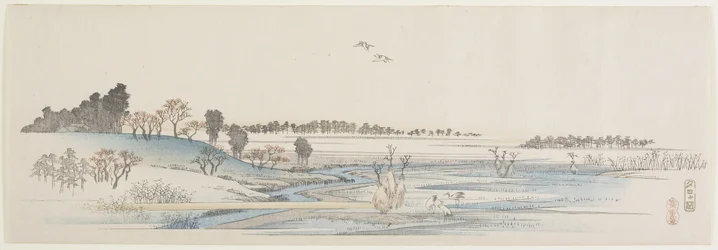 Sonnenuntergangshügel, 1837-1844