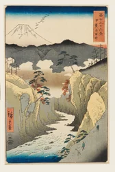 Inume-Pass in der Provinz Kai