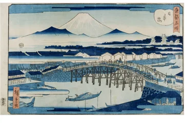 Nihonbashi aus der Serie Berühmte Orte der östlichen Hauptstadt