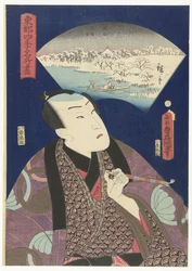 Sumida-Fluss im Winter