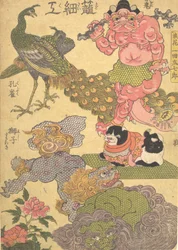 Korbwaren: Vom Handwerker Ichida Shoshichiro von Naniwa Kagozaiku Naniwa saikunin Ic..., 1819