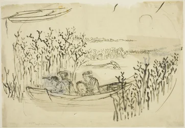 Seetang sammeln in Omori