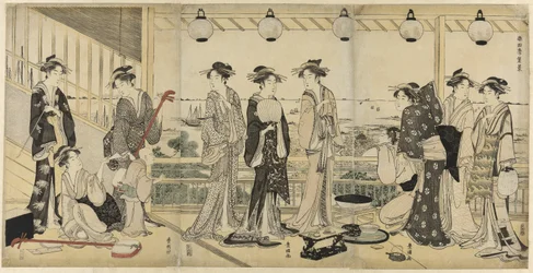 Die vier Jahreszeiten im Süden (Minami Shiki): Sommerszene