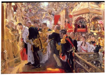 Die Krönung Kaiser Nikolaus