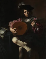 Lautenspieler, um 1625-26