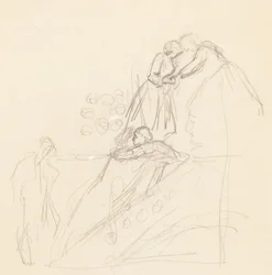 Figurenstudien [verso]