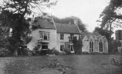 Geburtsort von Alfred Lord Tennyson, Somersby, Lincolnshire, 1924-1926