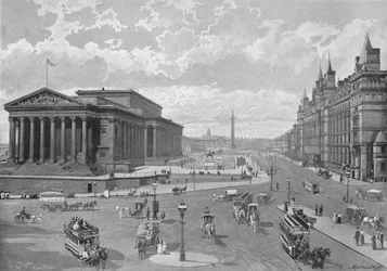 Liverpool: St. Georges Hall und Lime Street