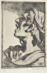 Kopf eines Mannes (Zeichnung)
