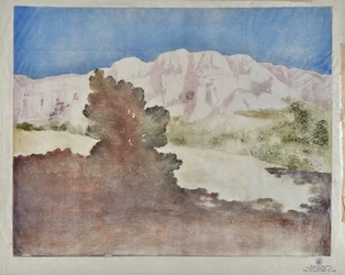 Blick auf den Heiligen Berg Sieg