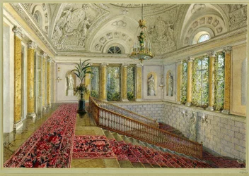 Treppe in einem Palast
