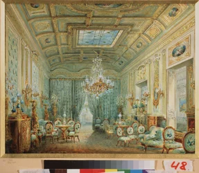 Das Wohnzimmer mit Pastellen