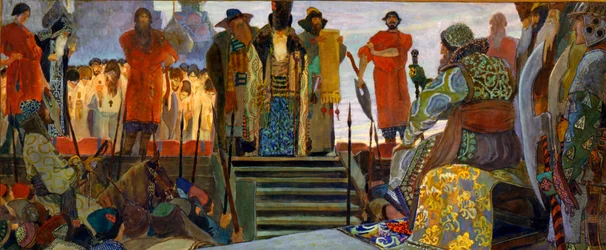 Die Hinrichtung eines Bojaren während der Herrschaft von Zar Iwan dem Schrecklichen, 1906