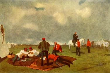 Ein Militärlager, spätes 19. Jahrhundert, 1965