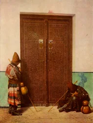 Die Tür zum Timur Gur-Emir Mausoleum, 1873